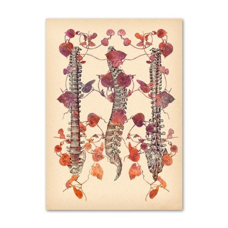 Menschliche Anatomie - Leinwand Wandkunst Gemälde