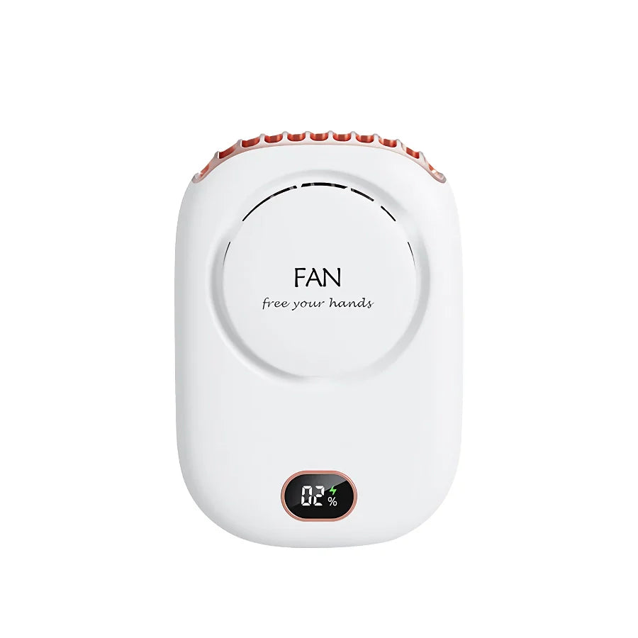 Tragbarer USB-wiederaufladbarer hängender Nacken-Mini-Ventilator | Brehn