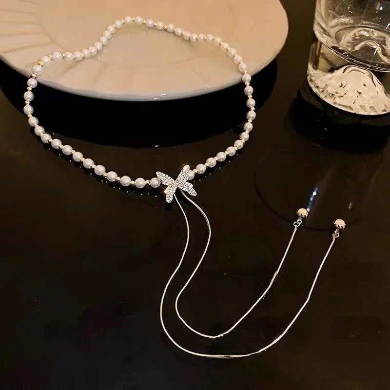 Brehn | Elegantes Verstellbares Schmetterlings-Halsband