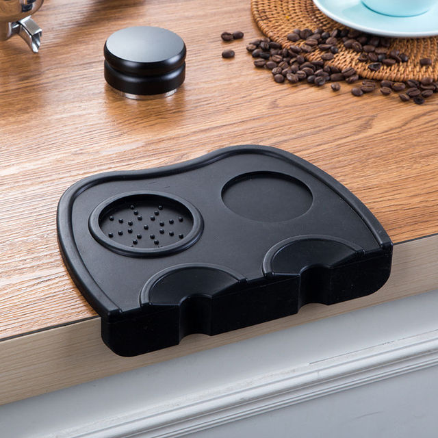 Espresso Kaffee Tamper Matte Station Press Tampering Halter Ecke Matte | Brehn