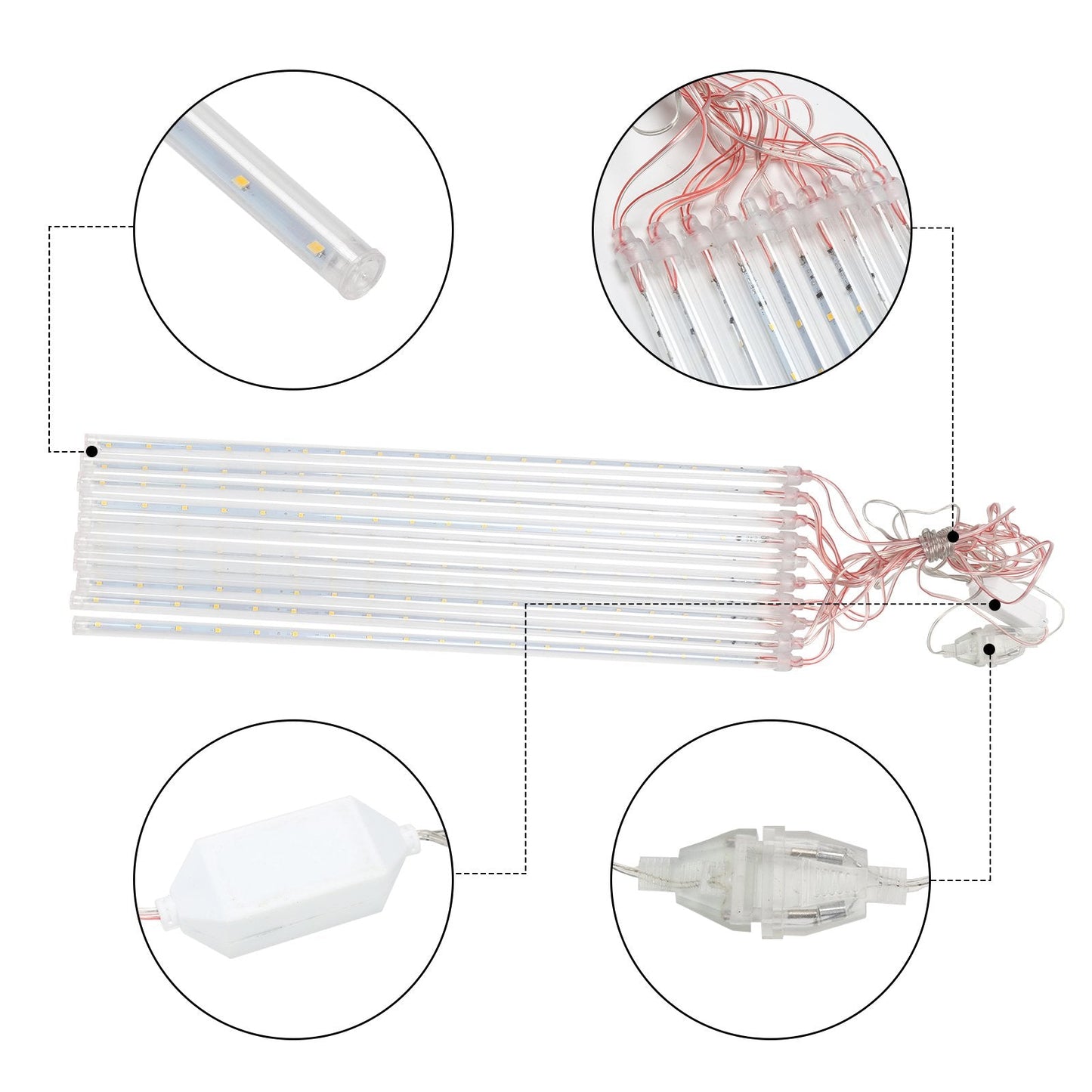 LED Meteorschauer Lichterkette 360 LEDs IP44 | Brehn