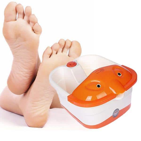 Fußbad mit Wärme- Sprudel- Vibration und Rollenmassage | Brehn