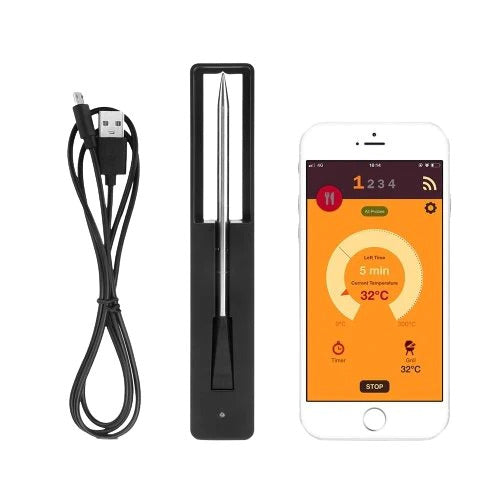 Brehn | SmartMeat Thermometer - Innovatives kabelloses Fleisch-Thermometer