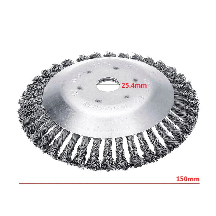 Brehn | TurboTrimmer™️ Unkrautbürste & Trimmer aus Kohlenstoffstahl