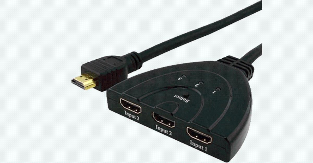 HDMI Switch 3*1 (3 In*1 Out) Splitter Switch - Das Leben einfacher machen! | Brehn