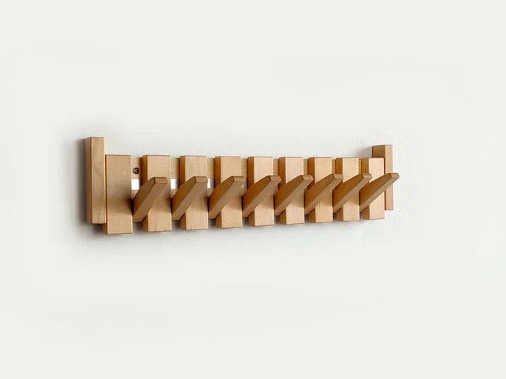 Brehn | HarmonyCoat Holz Klavier Kleiderständer – Stilvolle Wanddekoration & Praktische Aufbewahrung