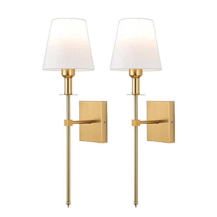 Wiederaufladbares kabelloses Wandleuchten-Set, 2er-Pack