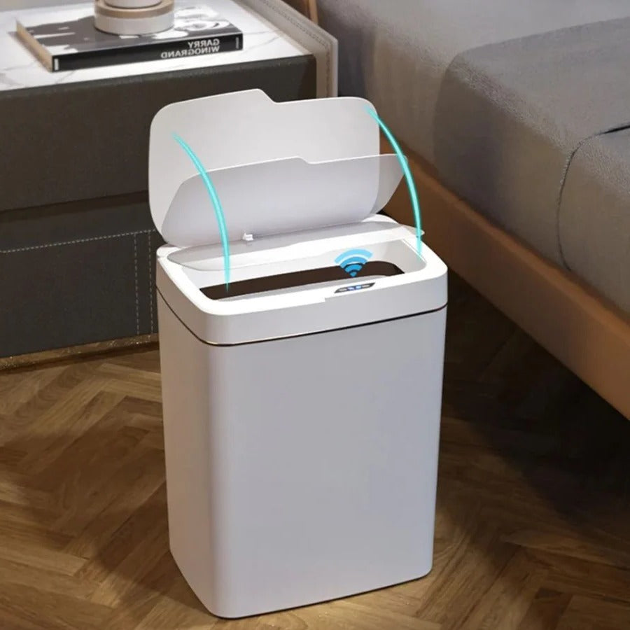 Automatischer Mülleimer mit Bewegungssensor