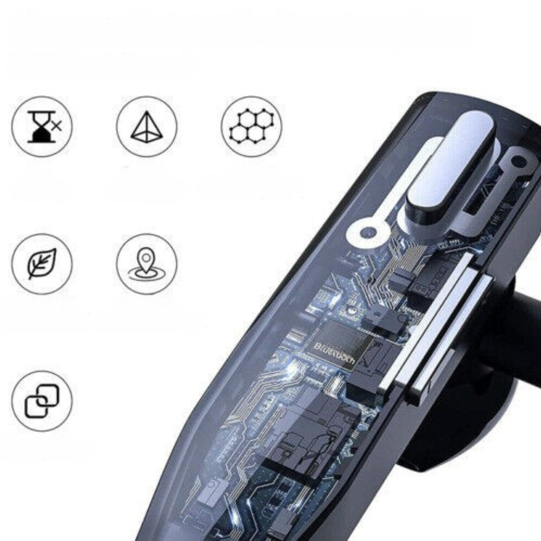 Brehn | Bluetooth-Headset mit Mikrofon Geräuschunterdrückung Ohrhörer
