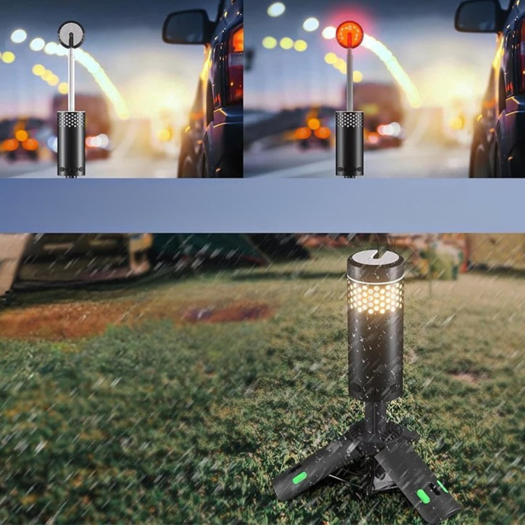 Brehn | Camping-Laterne mit Stativ wiederaufladbares LED-Licht