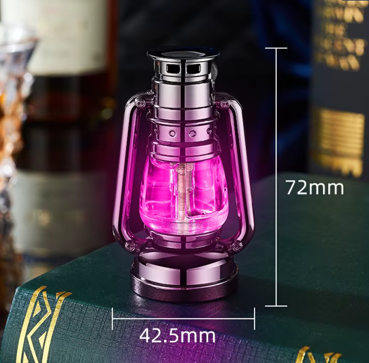 Mini Retro Flame Laterne Taschenfeuerzeug | Brehn