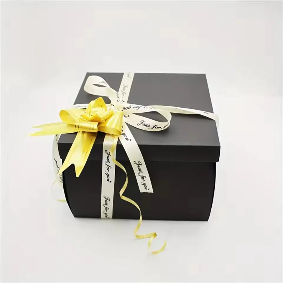 Luxuriöse Überraschungs-Geschenkbox mit Süßigkeiten und Schokolade – Originelles Geschenk