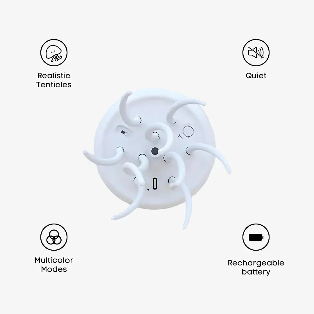 Brehn | JellyBeat - Tanzende LED Lampe - Lebendige Farben - Entspannte Atmosphäre