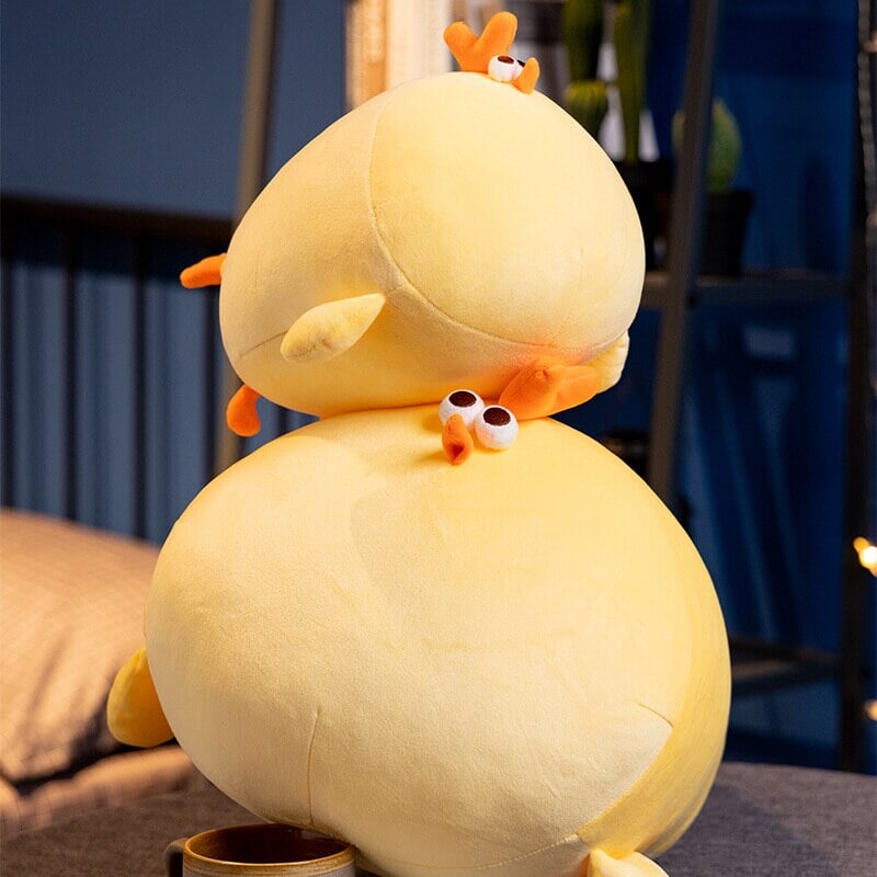 Brehn | Jaba die Chonky Gelbe Henne Plüschfigur
