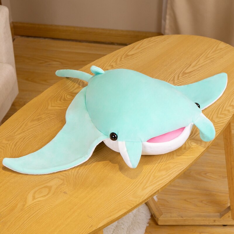 Brehn | Kawaii Blaue Mobula Teufelsrochen Plüschtiere