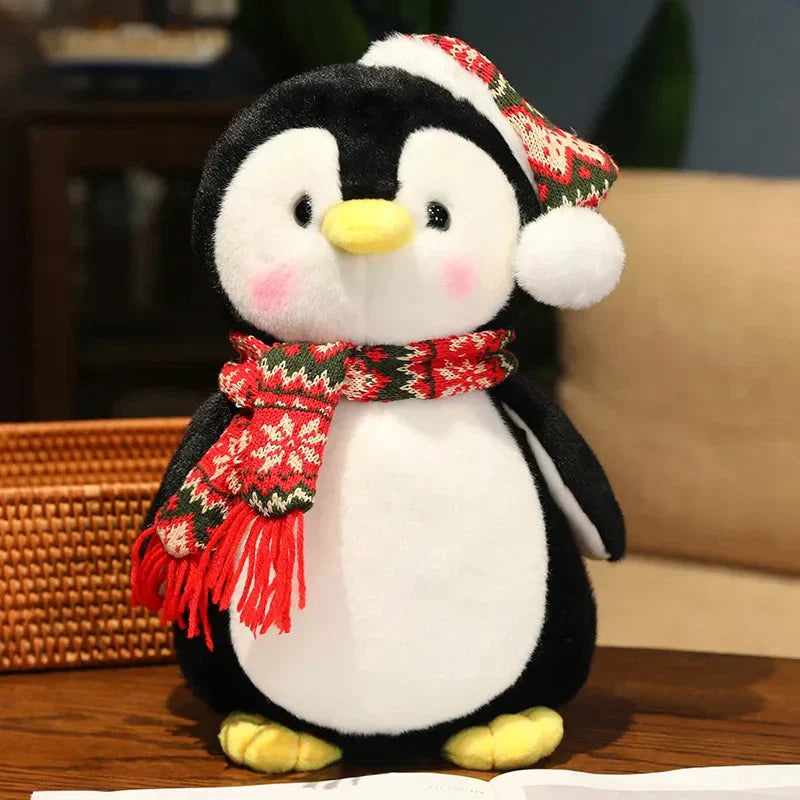 Brehn | Kawaii Weihnachts-Pinguin Plüschtier