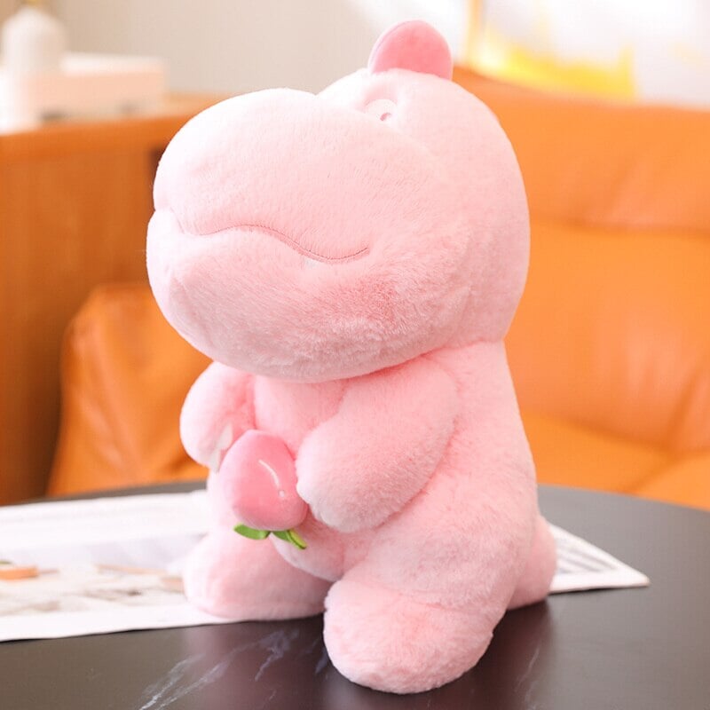 Brehn | Kawaii Pink Grün Flauschige Dinosaurier Plüschtiere