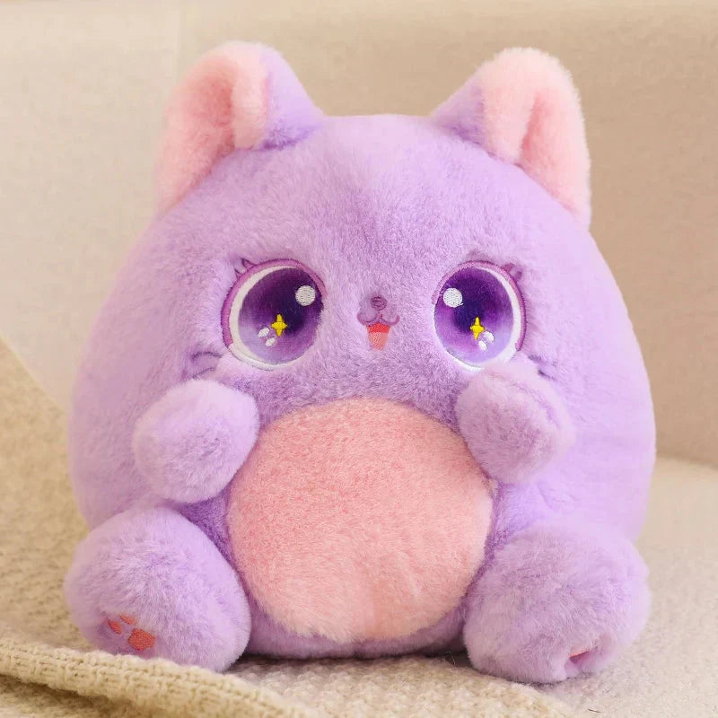 Brehn | Rainbow Fluffy Cat Squad Ball Plüschspielzeug