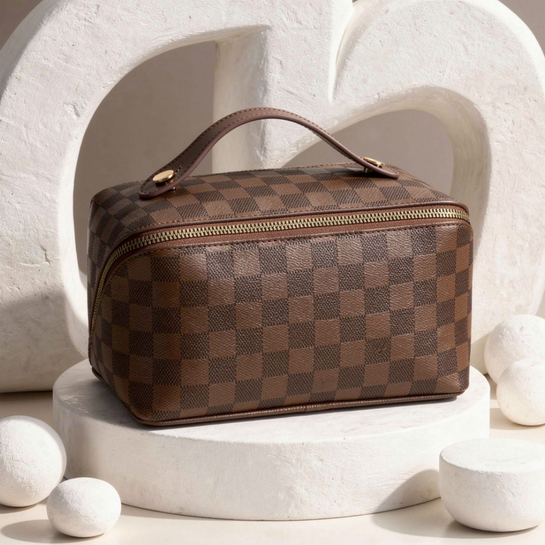 Kosmetiktasche Make-up Organizer mit Fächern | Brehn