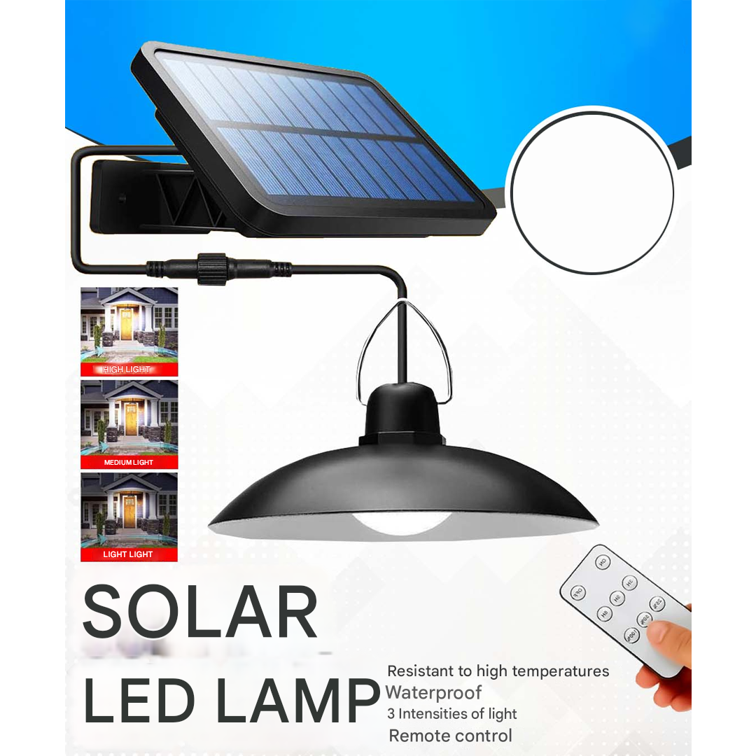 SolarDuo LED Lamp Set auf Solarenergie mit Fernbedienung | Brehn