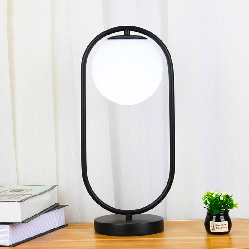 Design Moon Ball Nachttischlampe - Schicke Glas Glow Lampe | Brehn