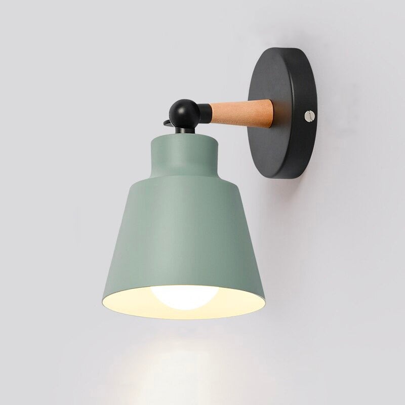 Skandinavische Metall Wand Nachttischlampe mit Touchsteuerung | Brehn