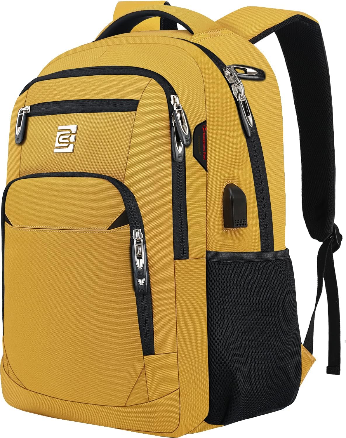 Slim Anti-Diebstahl Laptop Rucksack mit USB-Ladeanschluss | Brehn