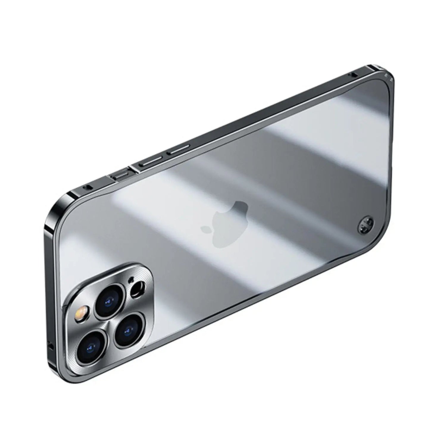 Brehn | Metall Luxus MagSafe Hülle für iPhone Pro Max - Schlankes und Stilvolles Design mit Maximalem Schutz