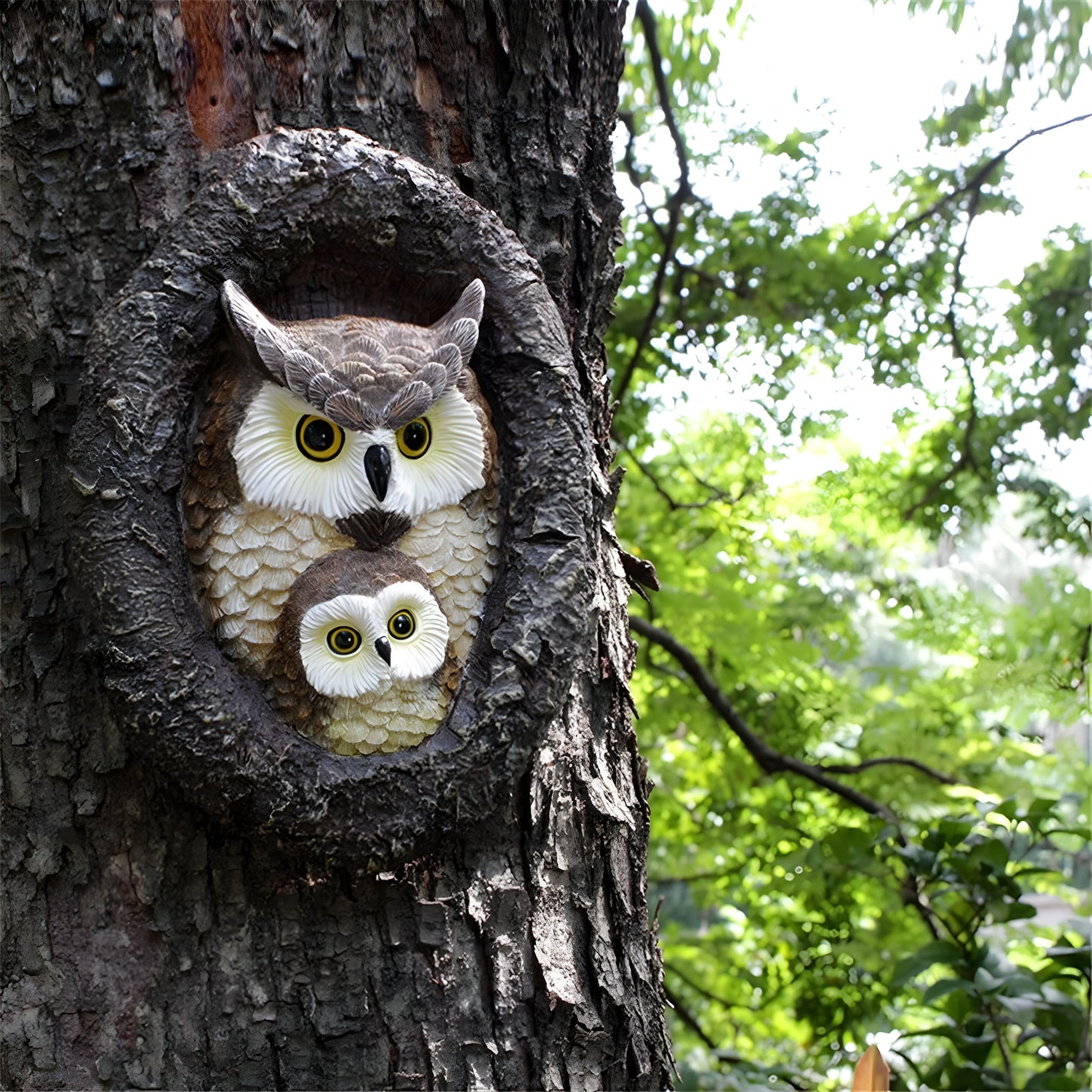 MysticOwl Ornament – Dekorative Eule Statue aus Harz | Brehn