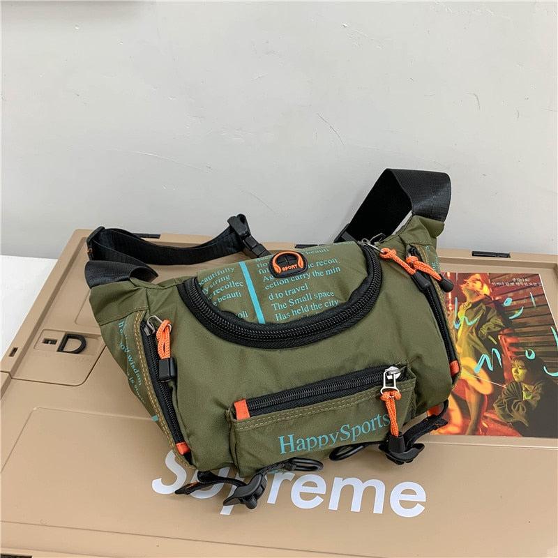 Wasserabweisende Herren Hüft- und Umhängetasche – Vielseitiger Reise- und Outdoor-Rucksack | Brehn