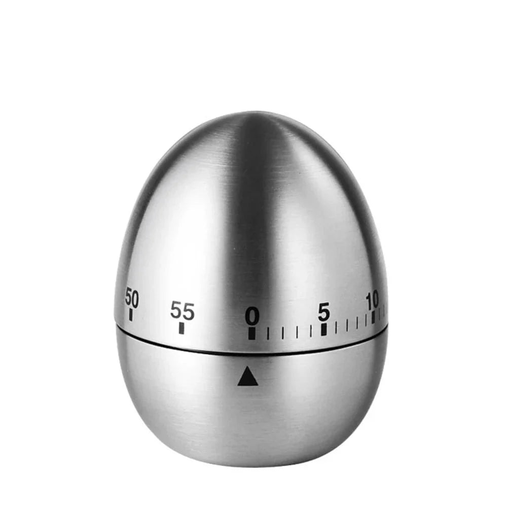 Mechanischer Küchentimer Aufzieh Edelstahl Süße Countdown-Uhr | Brehn