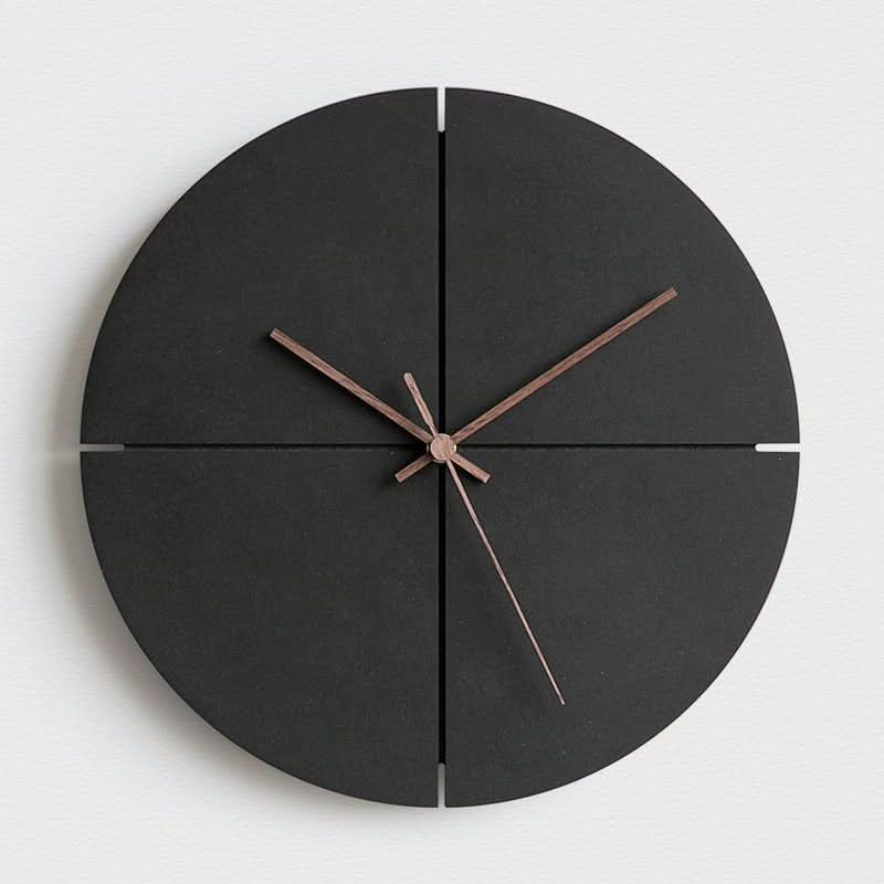 Geräuschlose, moderne Wanduhr – 30 cm (12 Zoll) dekoratives MDF-Design