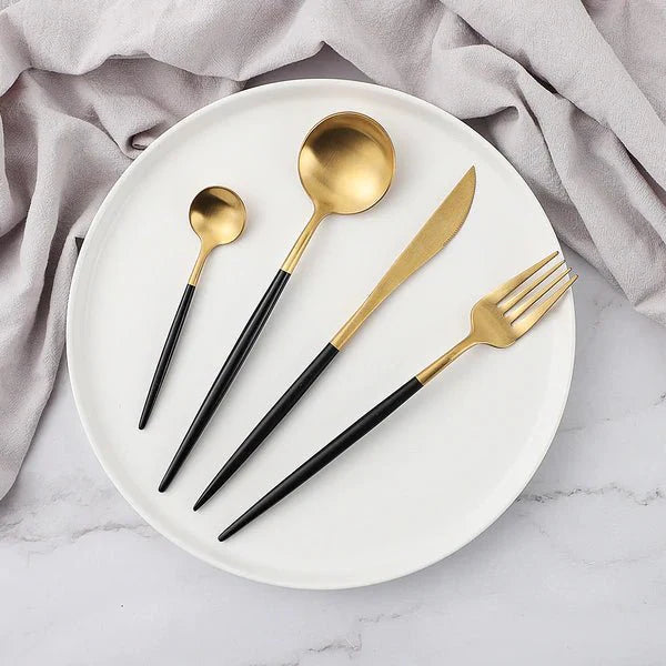Modernes Geschirr 24-teiliges Set Brehn