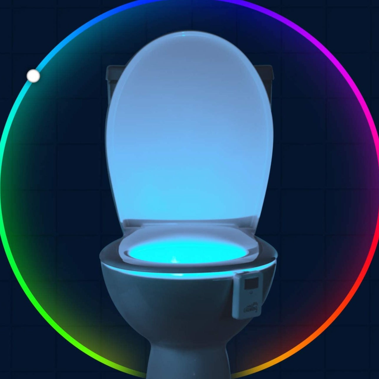 Brehn | Bewegungsaktivierte Toilettennachtlampe - GlowBowl