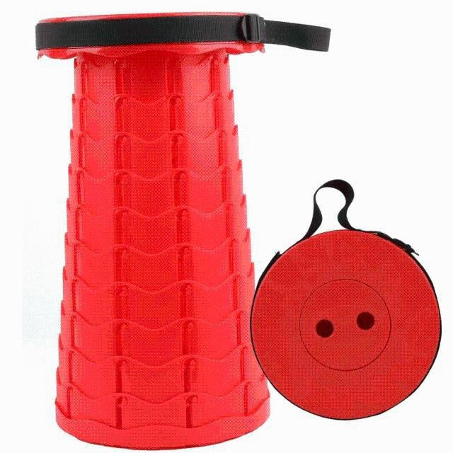 Portabler ausziehbarer Klapphocker | Brehn