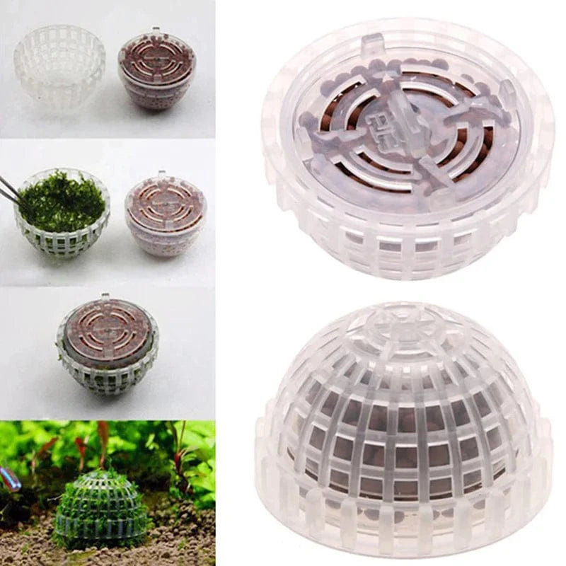 1pc Aquatische Haustierbedarf Dekorationen Aquarium Moosball lebende Pflanzen Filter für Java-Garnelen Fischtank Haustier Fischtank Dekor | Brehn