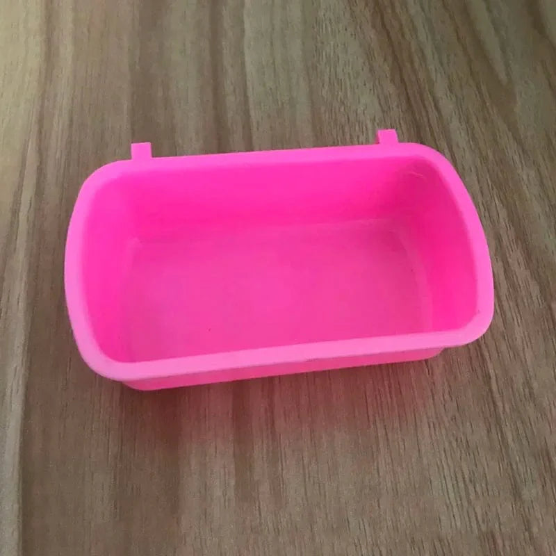 Hängbarer Kunststoff Hamster Eichhörnchen Futterspender Kleintiere Wassertrinkschale Futterschale Haustiere Hamsterkäfig Produktzubehör | Brehn