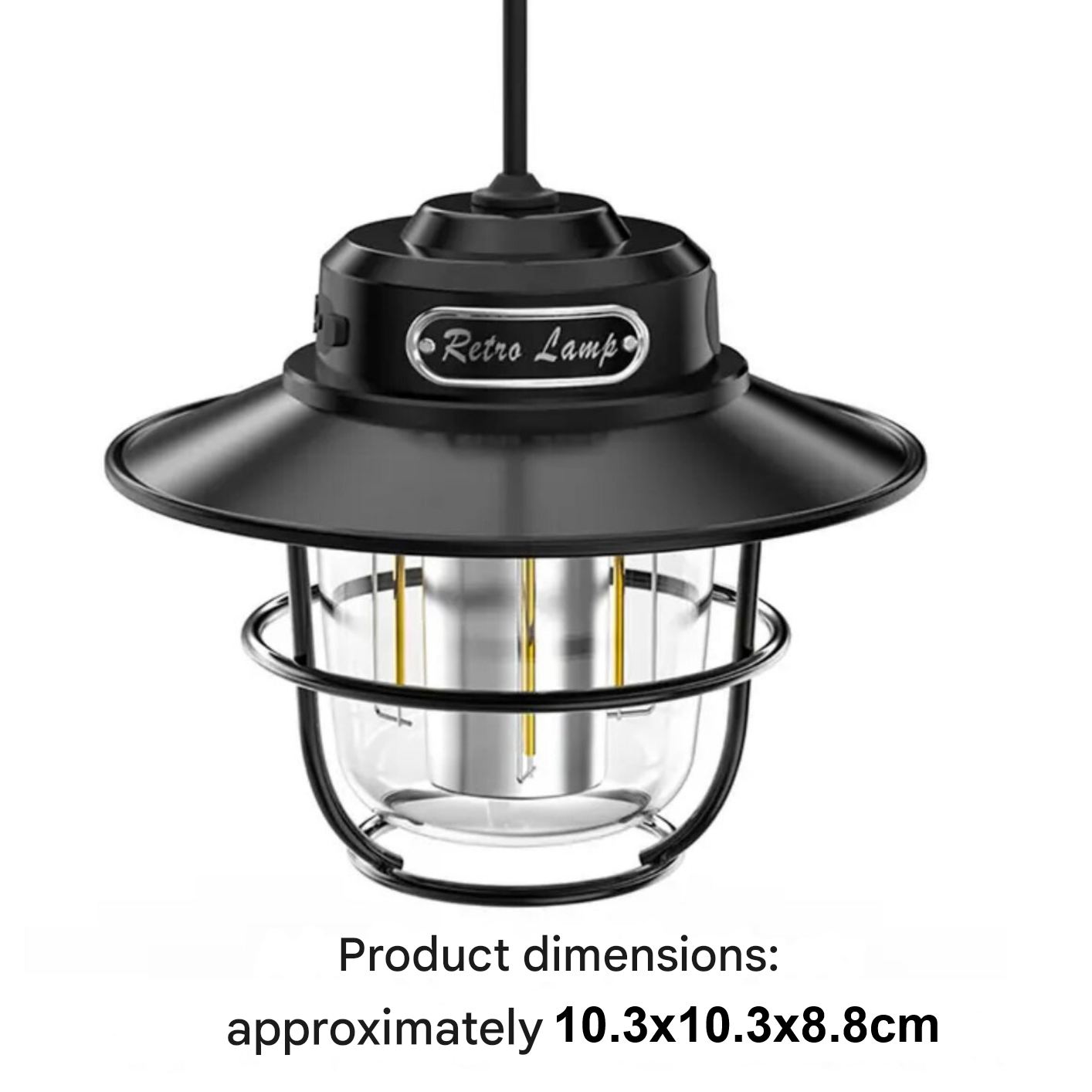 Brehn | Tragbare LED Campinglampe - VintaGlow