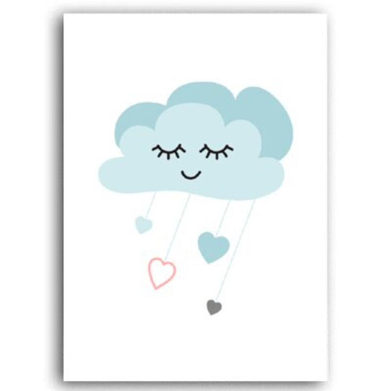 Love Stars - Leinwand Wandkunst Malerei