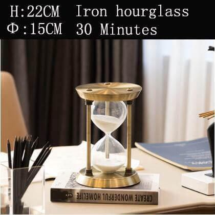 Elegante Sanduhr im Stundenglas-Design | Brehn