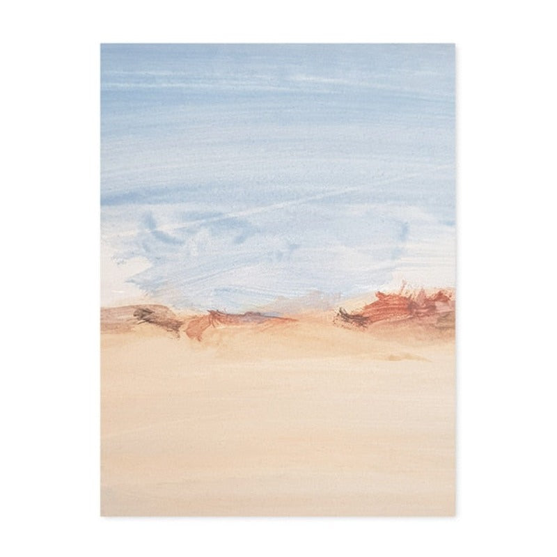 Abstrakte Meereslandschaft - Leinwand Wandkunst Malerei