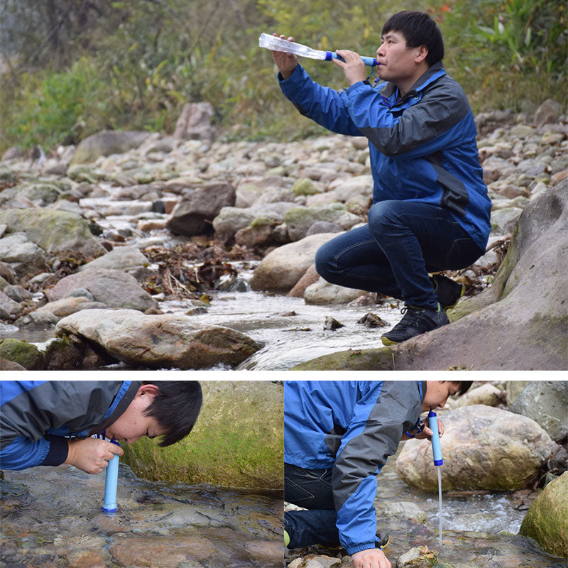 Outdoor Wandern Überleben Tragbarer Wasserfilter | Brehn