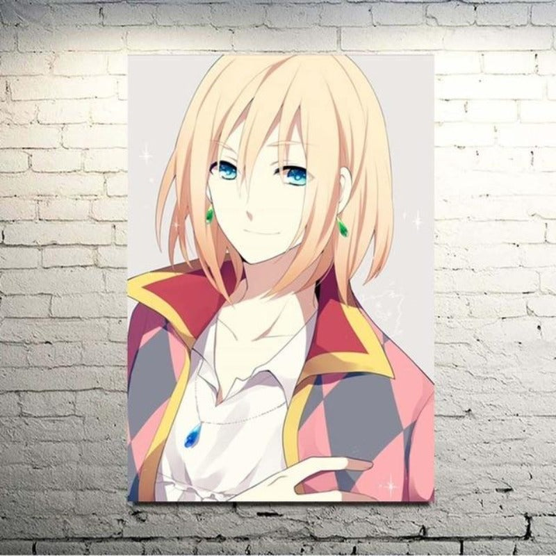 Magische Anime Freunde - Leinwand Wandkunst Malerei