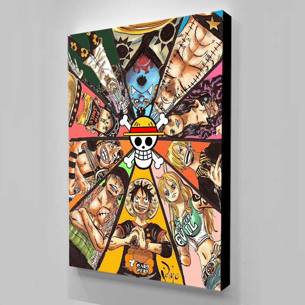 Japanische Anime - Leinwand Wandkunst Malerei