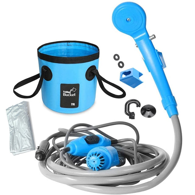 Tragbare elektrische Pumpe Auto-Waschset | Brehn