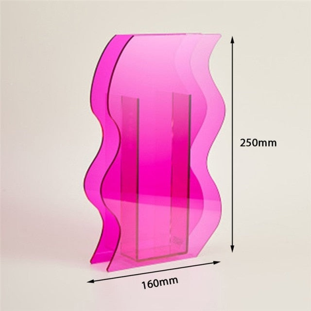 Nordic Modern Geometrische Regenbogenvase | Brehn