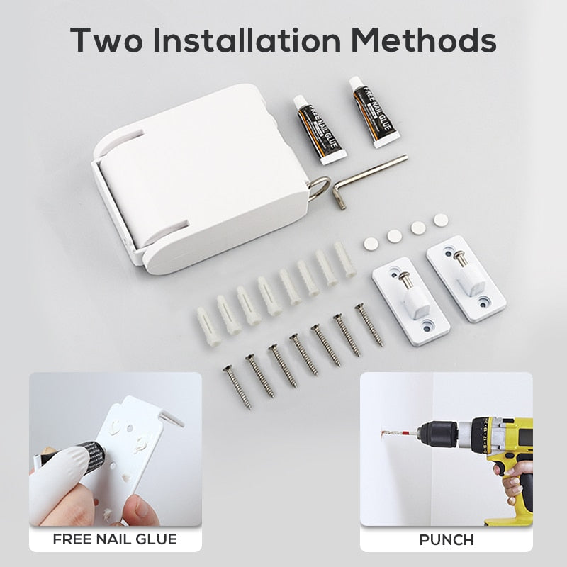 Punch-Free InvisiBrehne RetractaBrehne Trockenleine