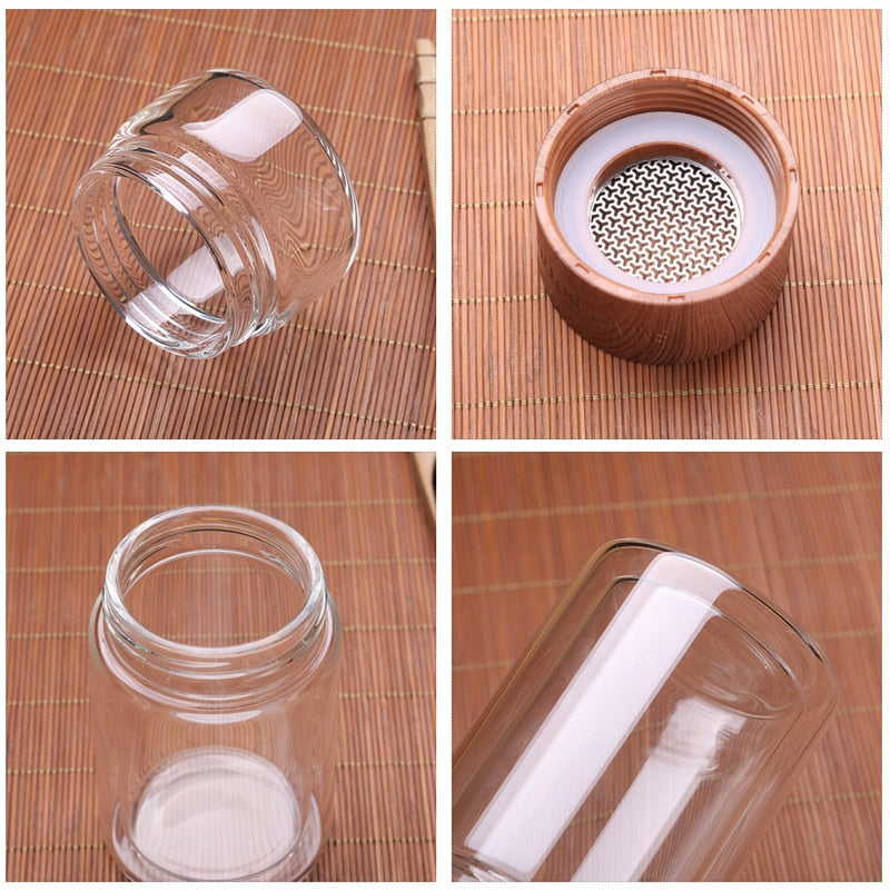 Brehn | Einfach tragbarer Glas-Teefilter