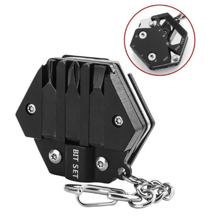 Multifunktionales Hexagon Outdoor EDC Überlebenstool | Brehn