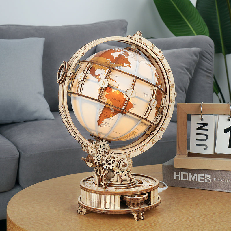 3D-Puzzle Leuchtender Globus